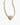 Katerina Psoma Chain short ecklace with a heart adorned with crystals