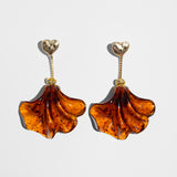 Katerina Psoma Dangle earrings with turtle acrylics