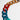 Katerina psoma Colorful chain-style necklace with acrylic links