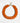 Katerina Psoma Orange short acrylic necklace with a gold clasp 