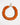Katerina Psoma Orange short acrylic necklace with a gold clasp 