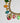 Katerina Psoma short chain necklace with multicolored charms