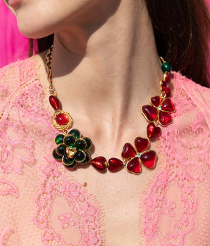 Katerina Psoma Strawberry Heart Short Necklace