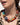 Katerina Psoma Orange Short Necklace with Murano and trade beads