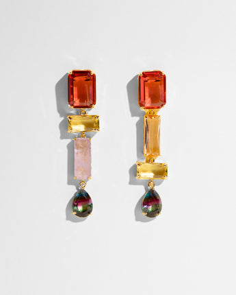 Katerina Psoma crystal dangles