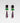 Katerina Psoma crystal dangle earrings with green drops