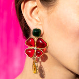 Katerina Psoma Flower Power Dangle Earrings