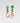 Katerina Psoma crystal dangle earrings with pink drops