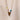 katerina psoma Gold plated 925 silver chain pendant with tiger's eye and stones