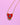 Katerina Psoma Red Evil Eye Heart Necklace