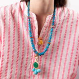Katerina Psoma Turquoise Pendant necklace