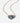 Grey Evil Eye Necklace