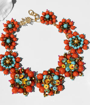 Katerina Psoma Precious Coral Necklace