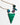 katerina psoma Gold plated 925 silver chain pendant with malachite and stones