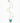 Katerina Psoma Turquoise Evil Eye Heart Necklace