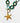 Katerina Psoma Necklace with green and turquoise rope links and a gold starfish charm 