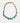 Katerina Psoma Light Blue Pearl Short Necklace