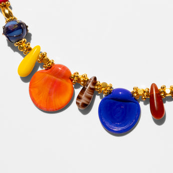 Katerina Psoma Multicolor Murano Short Necklace