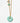Katerina Psoma Long Turquoise Pendant