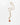 Katerina Psoma Gold necklace with a teardrop-shaped pendant and coral beads 