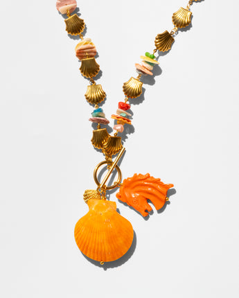 Katerina Psoma Shell Short Necklace