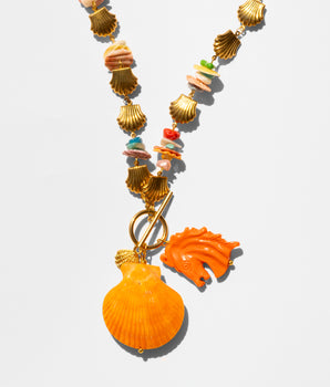Katerina Psoma Shell Short Necklace