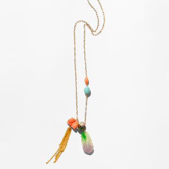 Katerina Psoma Jade Chain Necklace