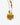 Katerina Psoma Gold scallop shell necklace with colorful beads 