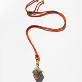 Katerina Psoma Violet Murano Cord Necklace