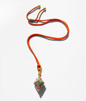 Katerina Psoma Violet Murano Cord Necklace