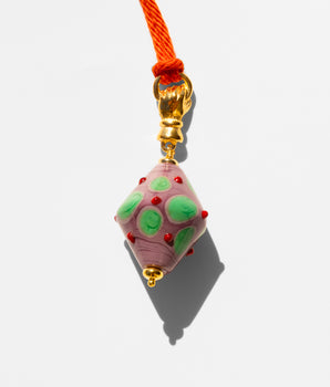 Katerina Psoma Violet Murano Cord Necklace