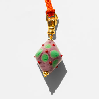 Katerina Psoma Violet Murano Cord Necklace