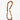 Katerina Psoma Necklace with orange and brown beads on a white background