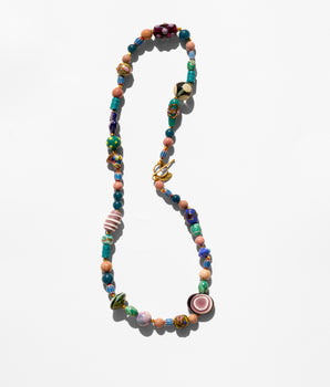 Katerina Psoma Colorful beaded necklace