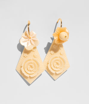 Katerina Psoma  Ivory Earrings