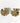 Katerina Psoma Didi Gold Flower Clip Earrings