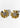 Katerina Psoma Didi Gold Flower Clip Earrings