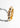 Katerina Psoma Gold bracelet with faceted crystal stones 