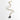 Katerina Psoma Easter Murano Egg with Gold plated chain murrina black