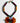 Katerina Psoma short resin necklace n brown and violet
