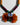 Katerina Psoma short resin necklace n brown and violet