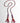 Katerina Psoma long red tassel necklace