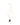 Katerina Psoma Cupola pendant chain necklace with a polished grey agate and gold plated metal dome adorned with stones