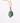Katerina Psoma Mini Green Murano Egg Pendant