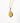 Katerina Psoma Mini Yellow Multicolor Murano Egg Pendant