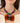 Katerina Psoma short resin necklace n brown and violet