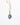 Katerina Psoma Mini Blue Multicolor Murano Egg Pendant