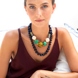 Katerina Psoma  Blue beads Necklace