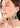 Katerina Psoma Pair of clip earrings with green drops and blue top 