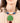Katerina Psoma Necklace with brown, green, and red beads 